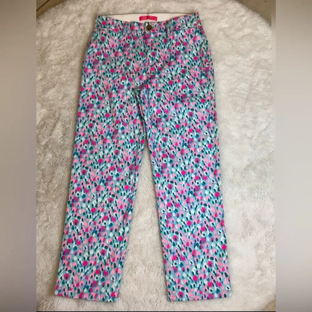 NEW Lilly Pulitzer Divia Stretch Pant 